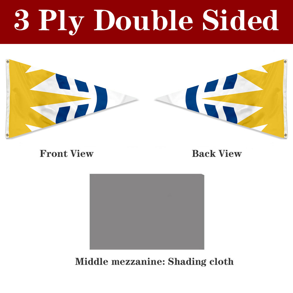 Fyon Burgee of University of British Columbia Flag Banner