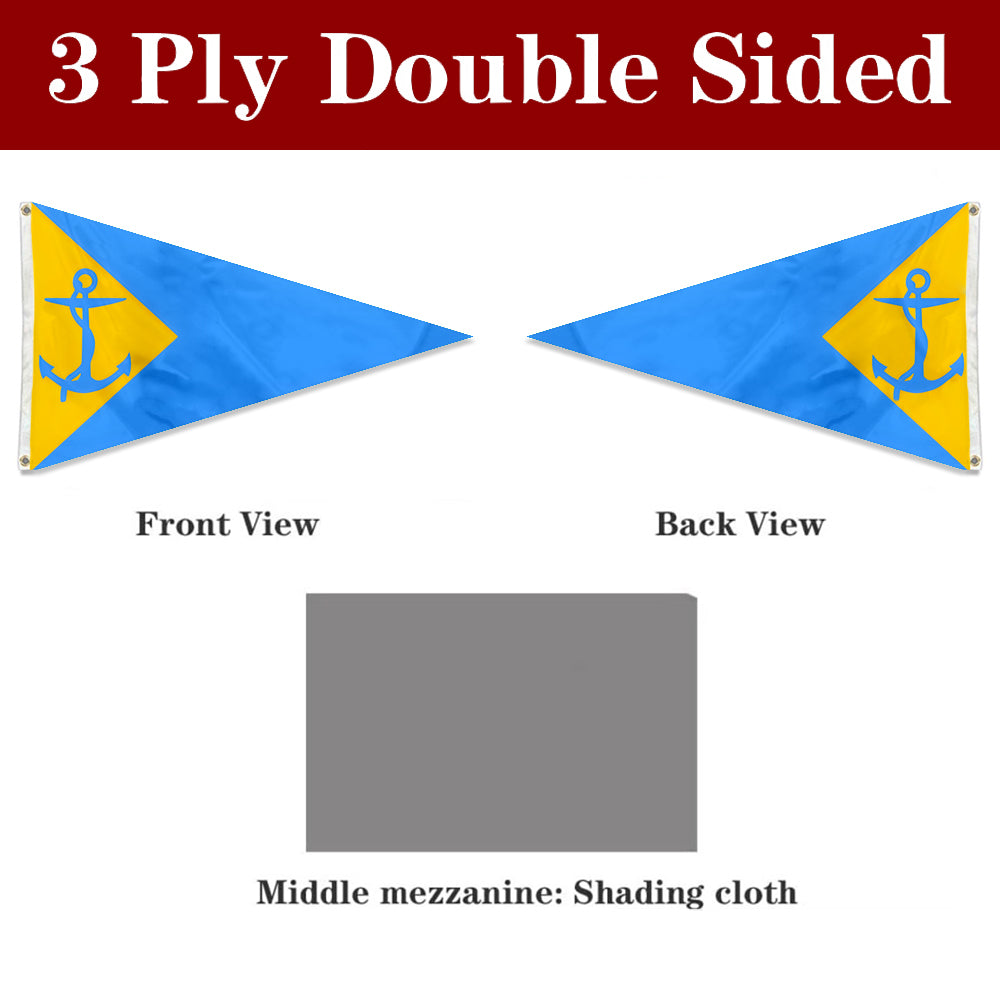 Fyon Burgee of armdale YC Flag Banner