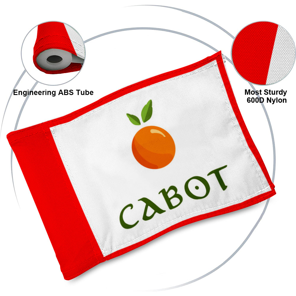 Fyon Cabot Citrus Farms Embroidered Golf Pin Flag Banner
