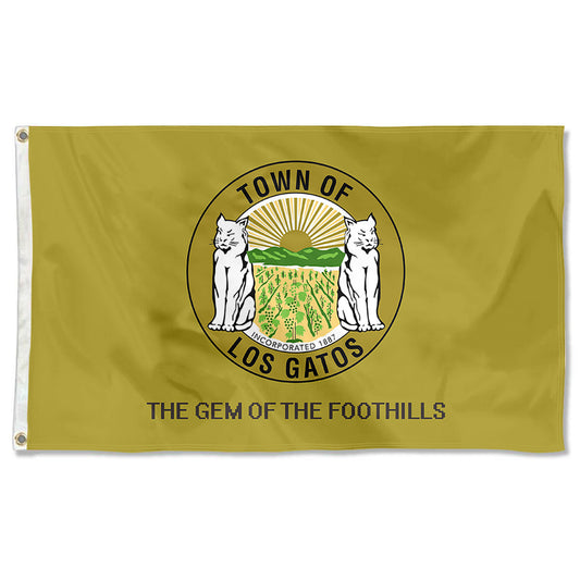 Fyon Los Gatos, California Flag Banner