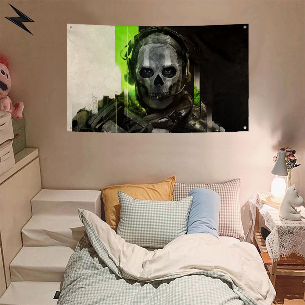 Fyon Call of Duty Flag Decor Banner