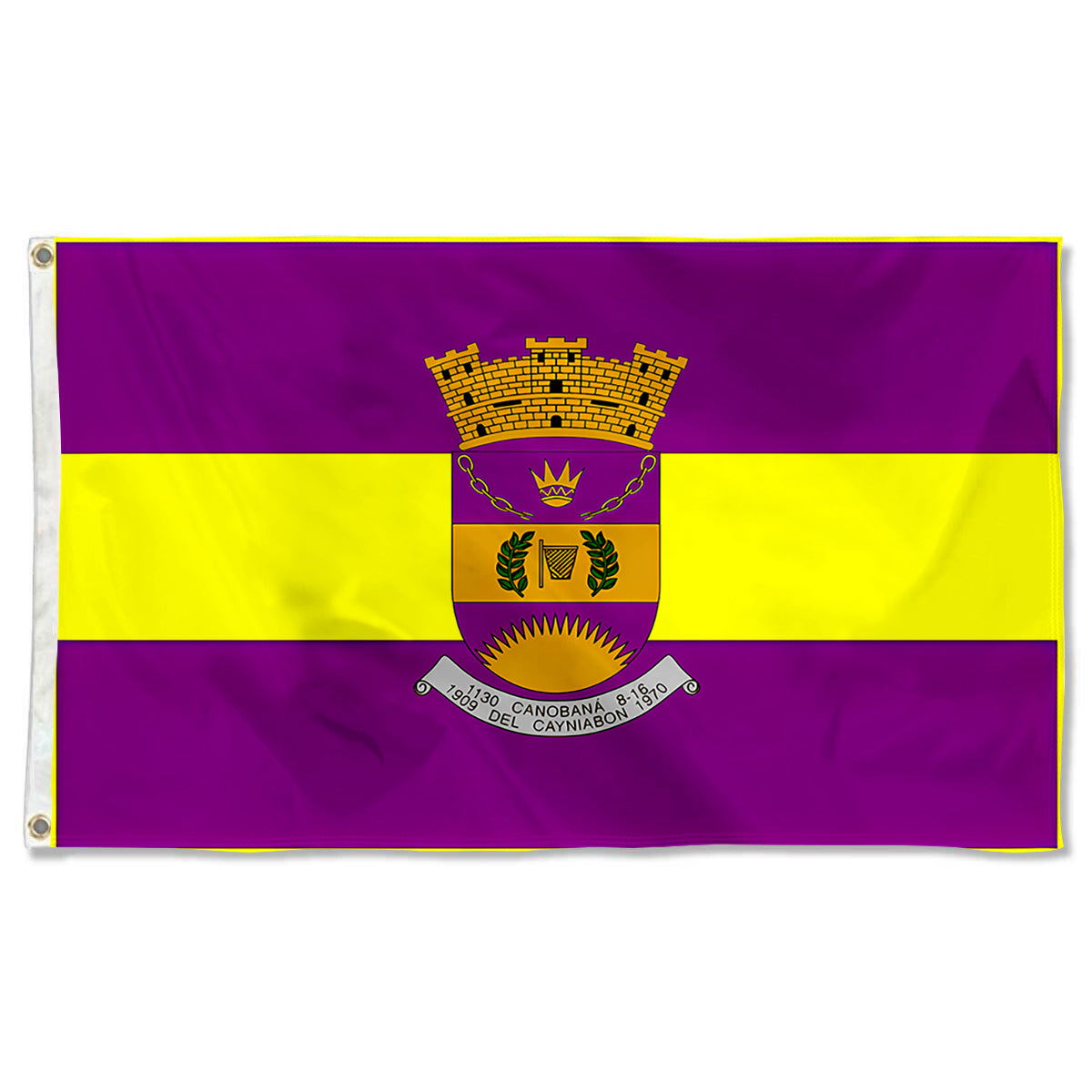 Fyon Canovanas, Puerto Rico Flag Banner