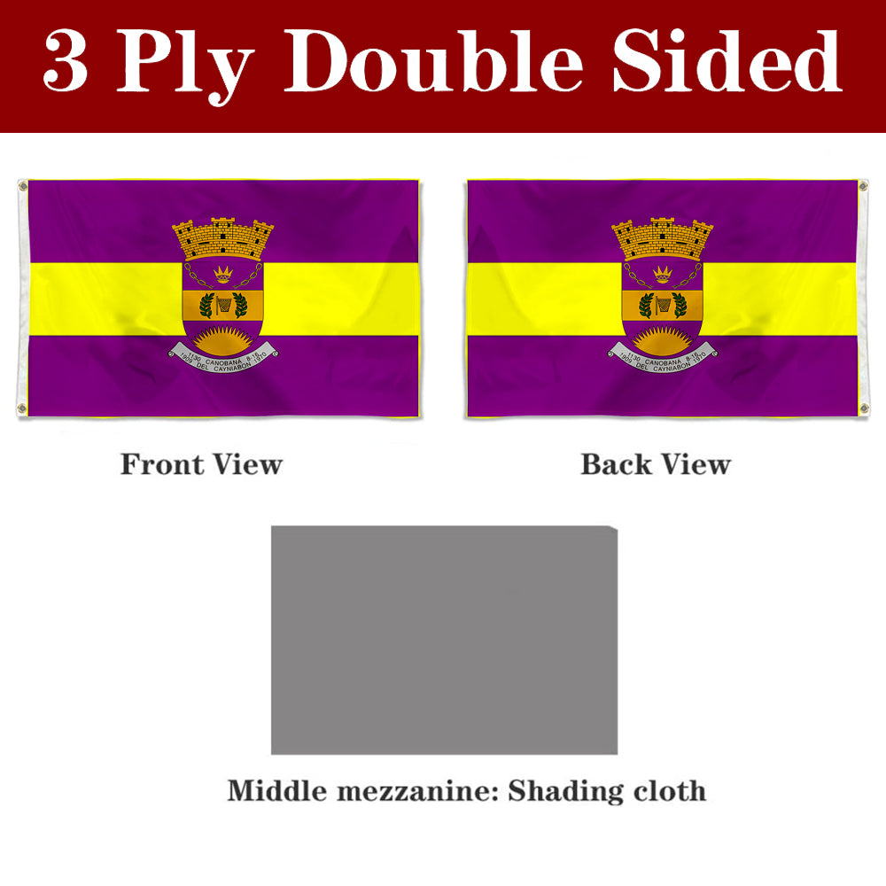 Fyon Canovanas, Puerto Rico Flag Banner