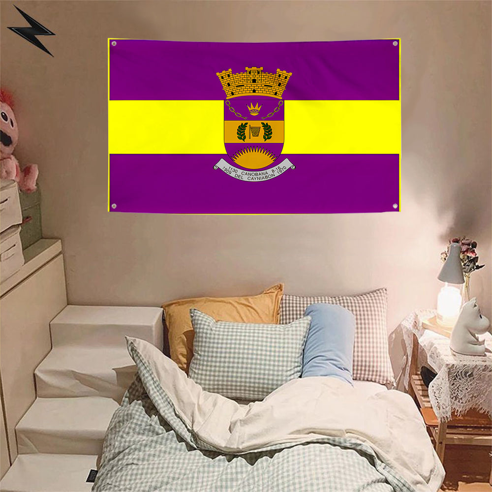 Fyon Canovanas, Puerto Rico Flag Banner