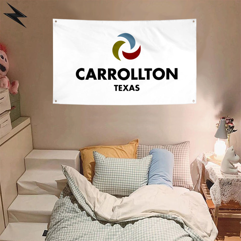 Fyon Carrollton Flag Texas Flags Banner