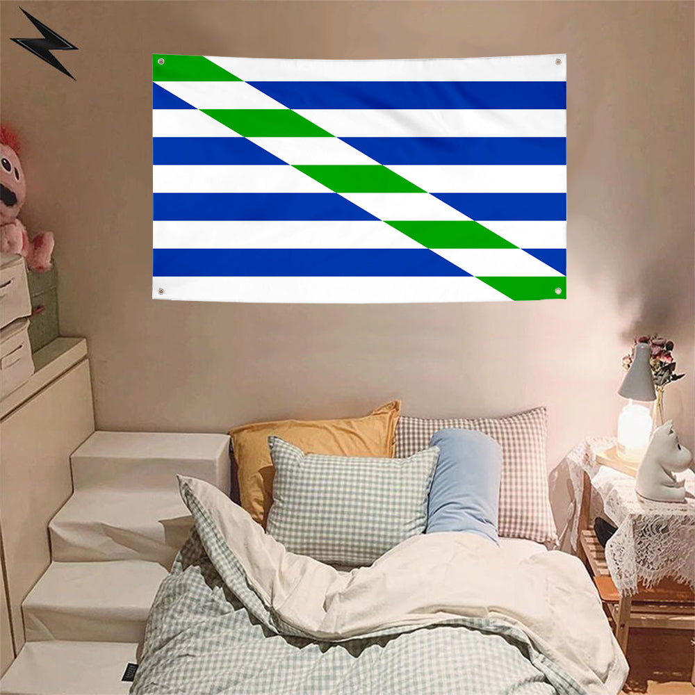 Fyon Cataño, Puerto Rico Flag Banner