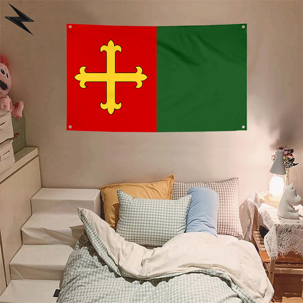 Fyon Ceiba, Puerto Rico Flag Banner