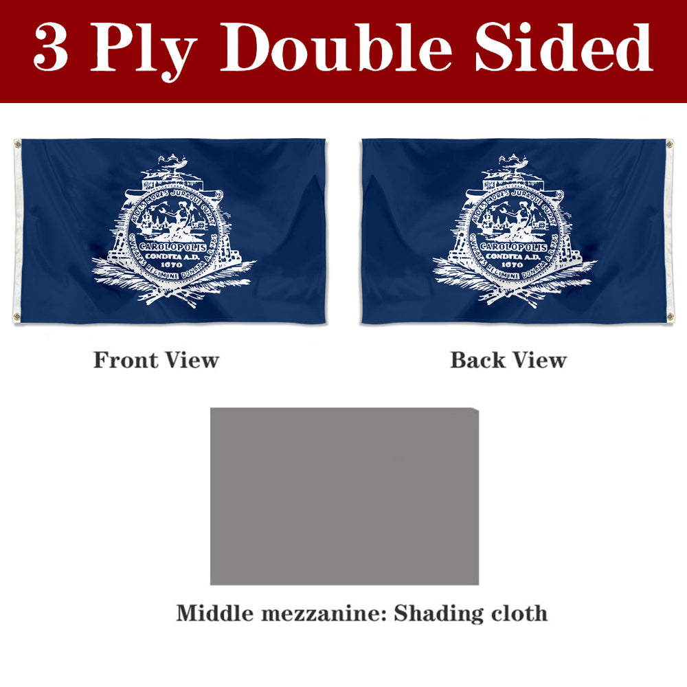 Fyon Charleston, South Carolina Flag Banner