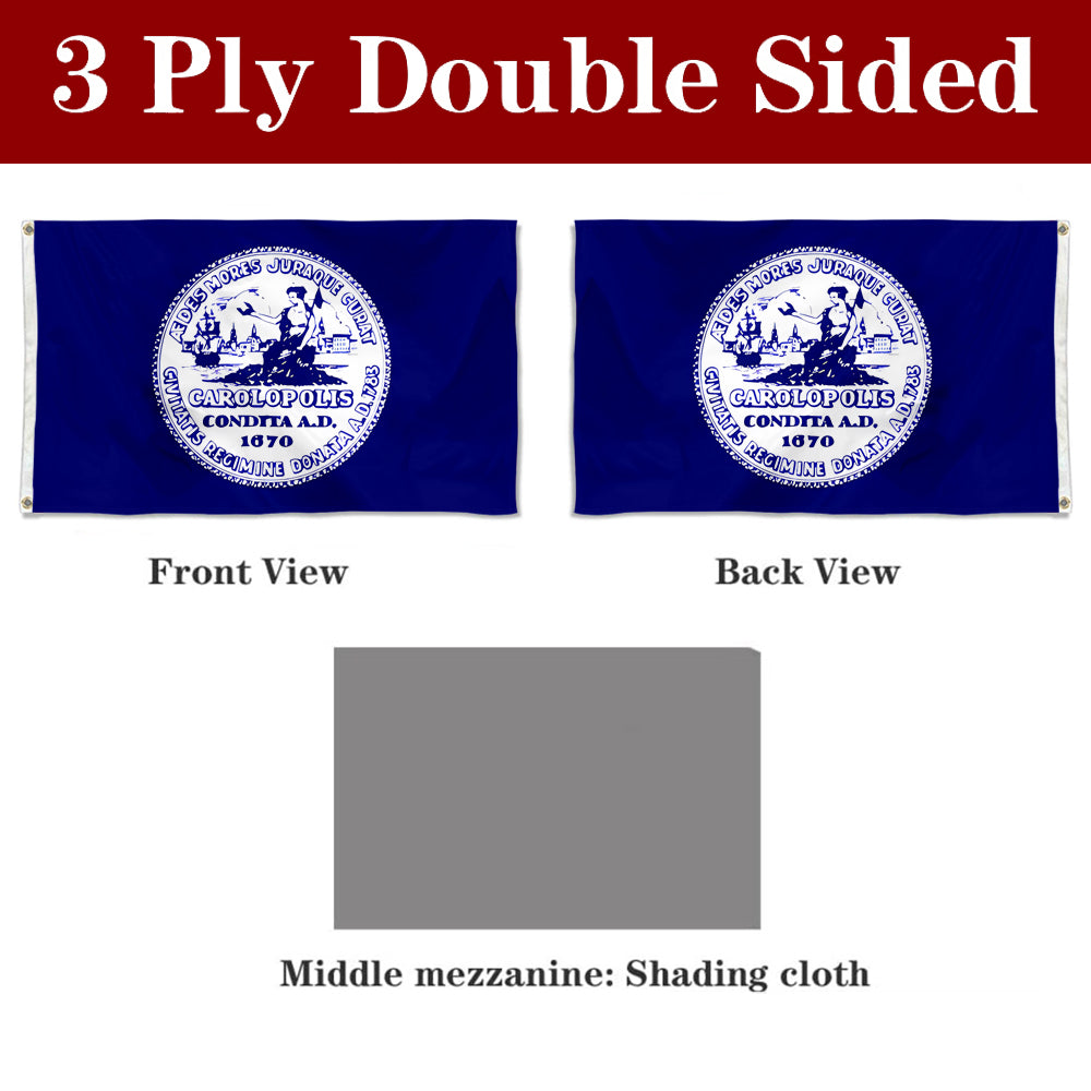 Fyon Charleston, South Carolina(1952–1990) Flag Banner