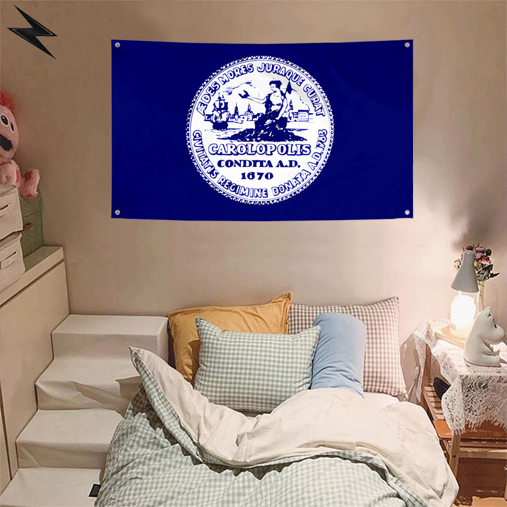 Fyon Charleston, South Carolina(1952–1990) Flag Banner