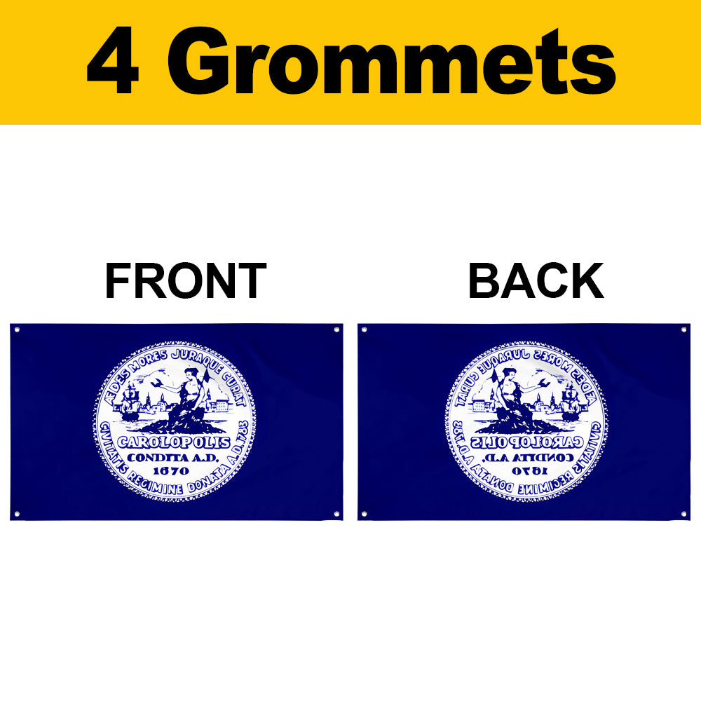 Fyon Charleston, South Carolina(1952–1990) Flag Banner
