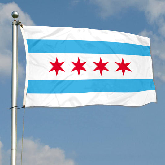Fyon Chicago, Illinois Flag Banner