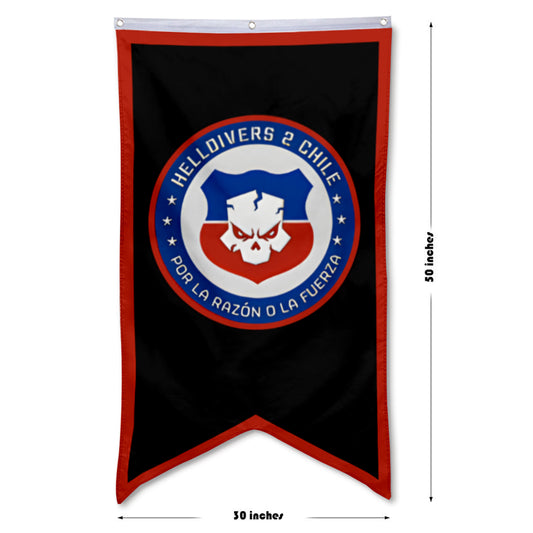 Fyon Chile Flag Game Flags Banner