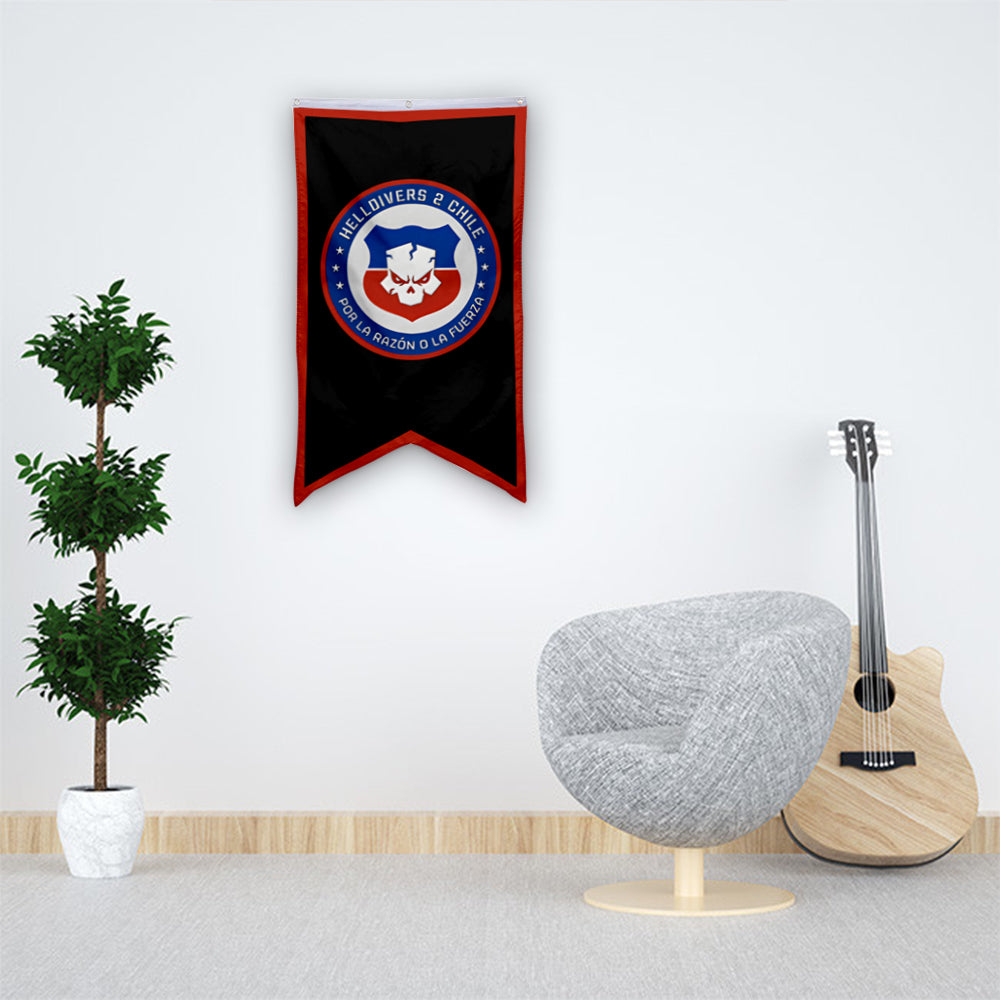 Fyon Chile Flag Game Flags Banner