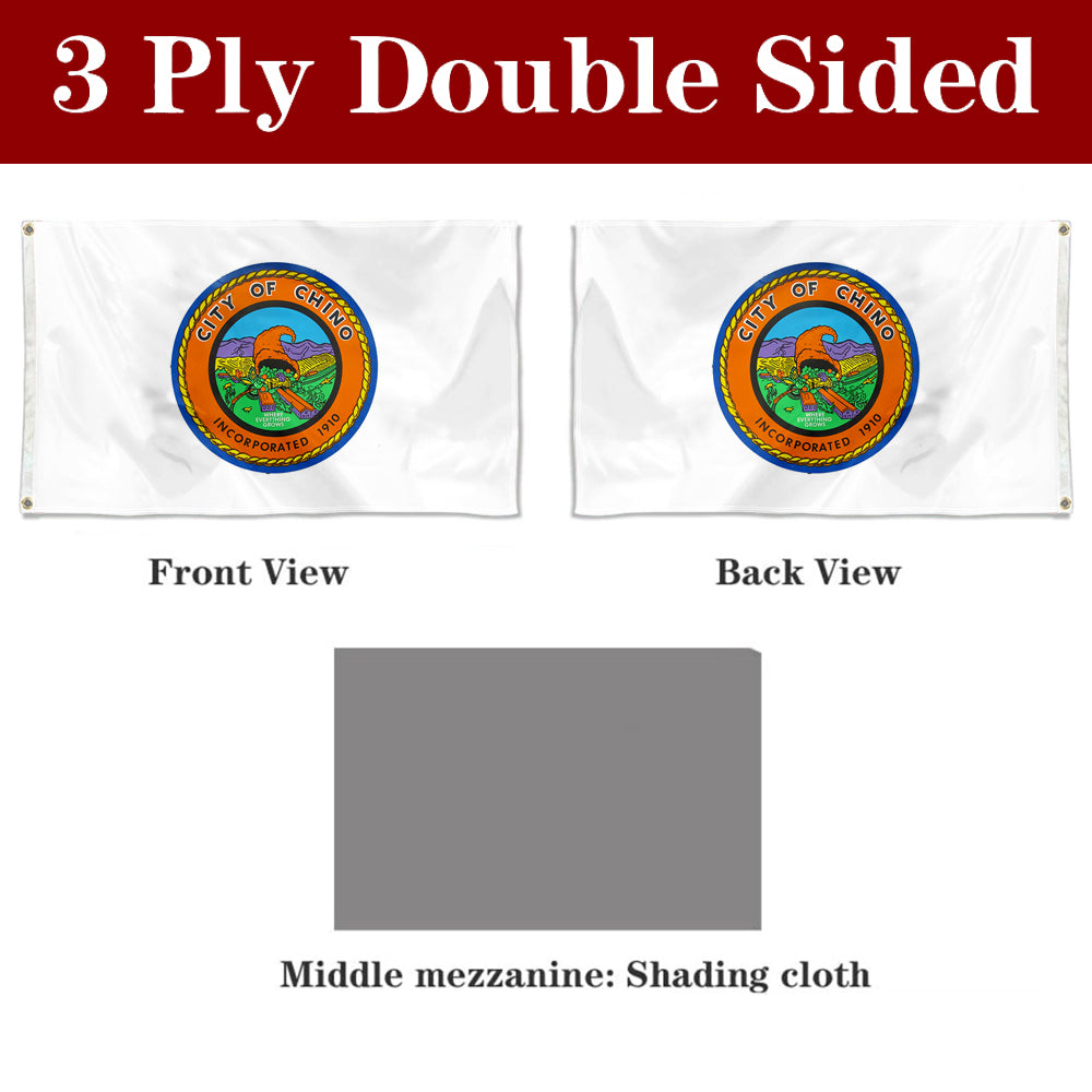Fyon Chino, California Flag Banner