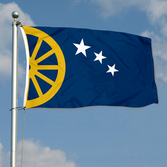 Fyon Cimarron, Kansas Flag Banner