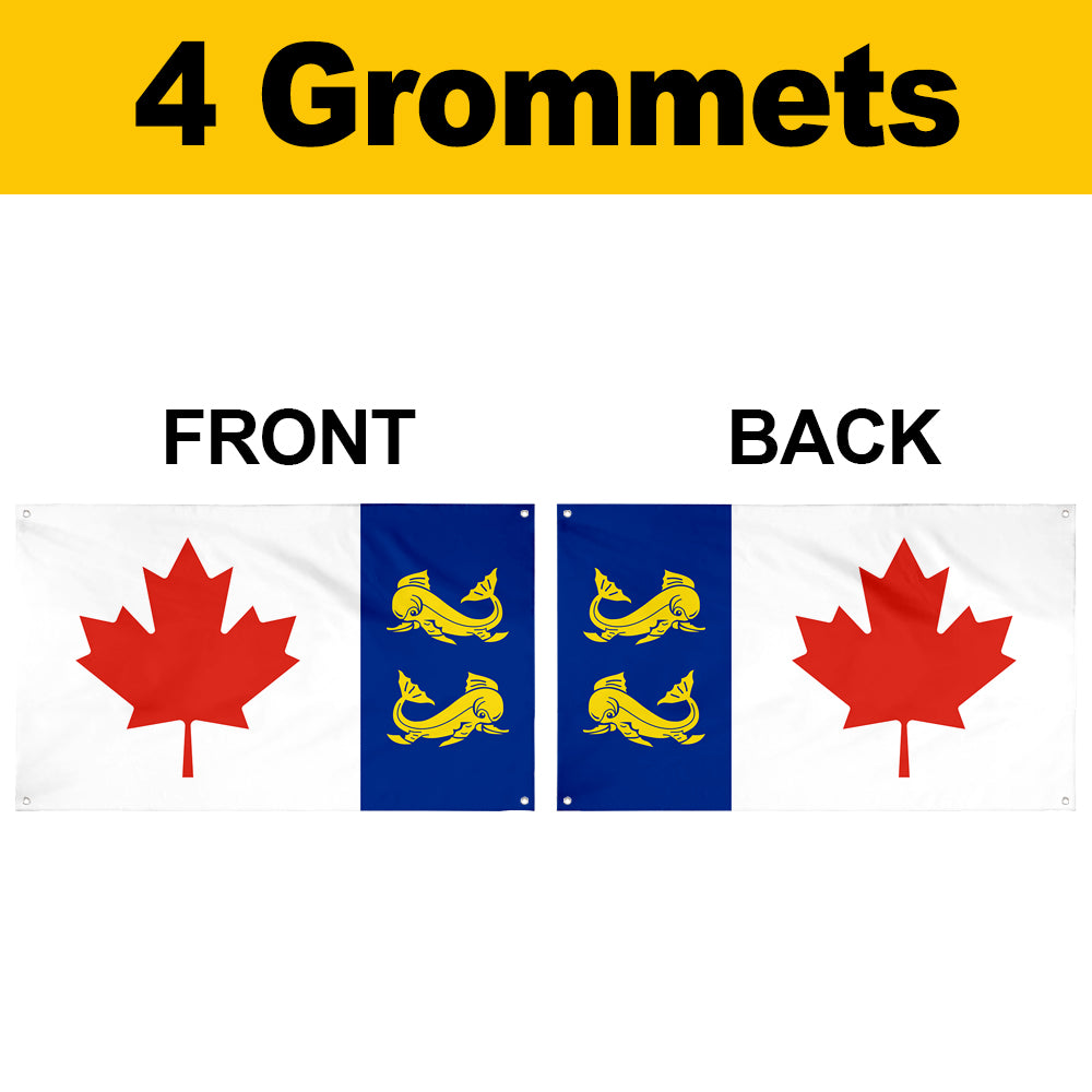 Fyon Coast Guard of Canada Flag Banner
