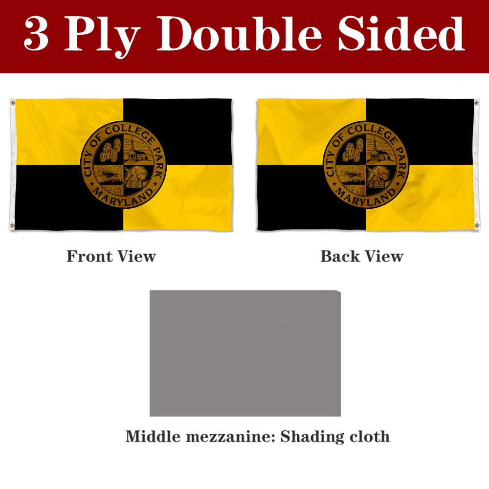 Fyon College Park, Maryland Flag Banner