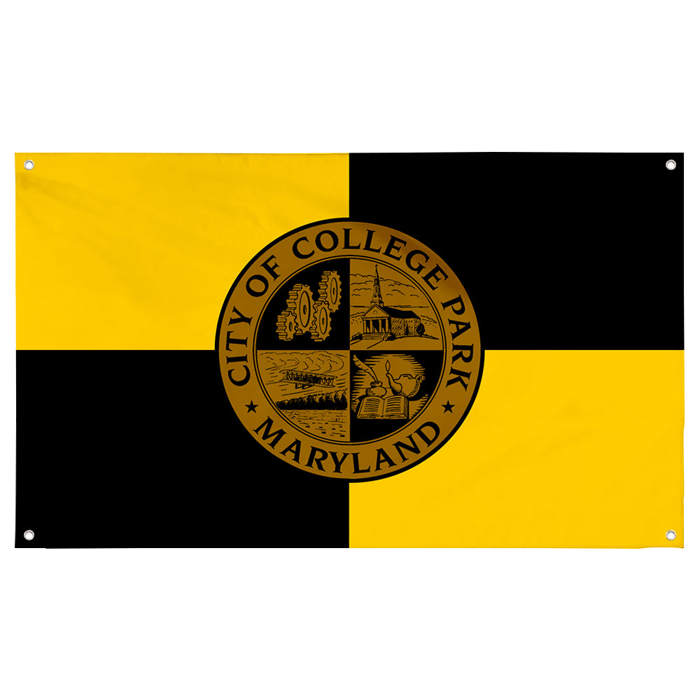 Fyon College Park, Maryland Flag Banner