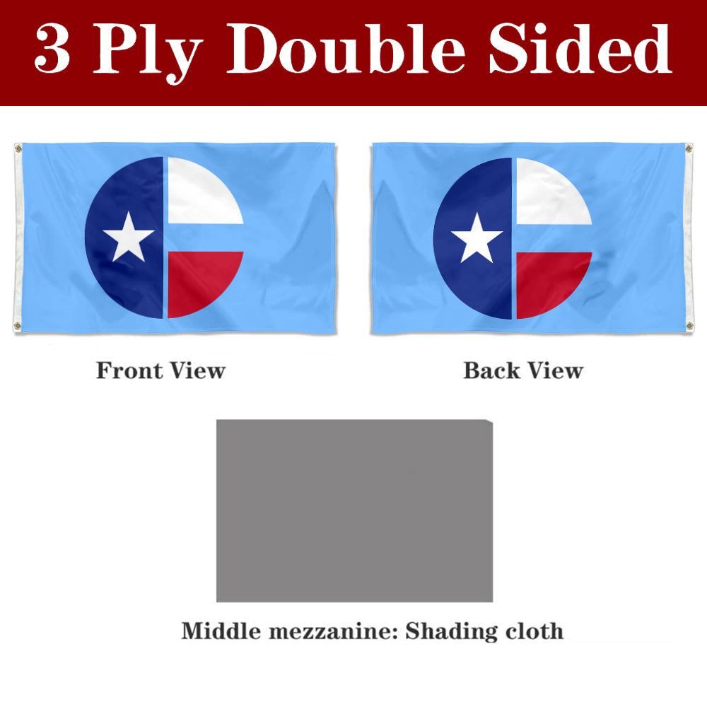Fyon Collin County Flag Banner