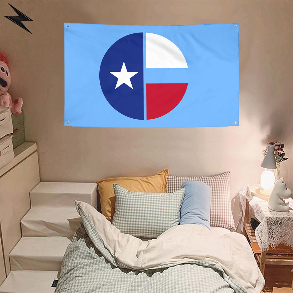 Fyon Collin County Flag Banner