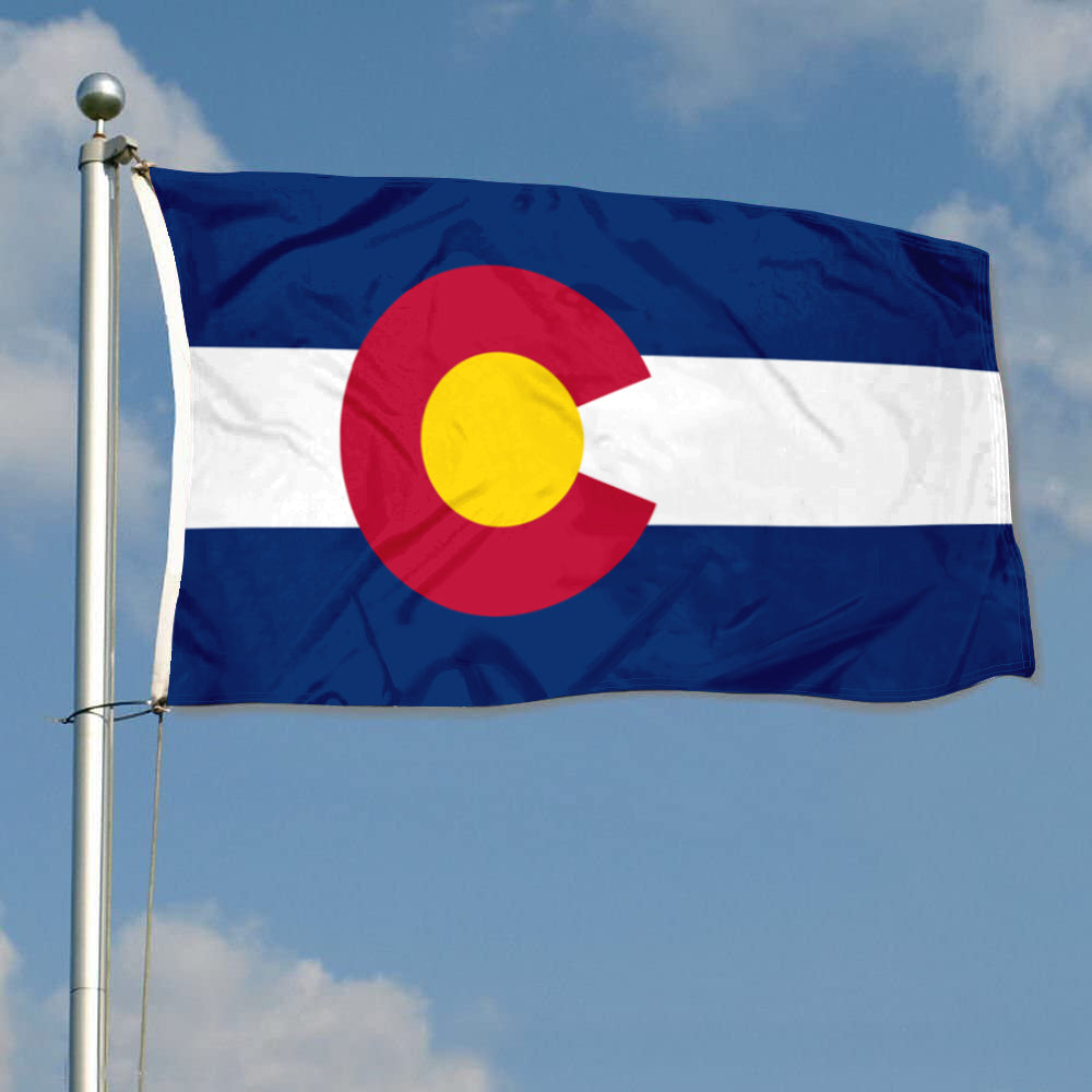 Fyon Colorado Flag Banner