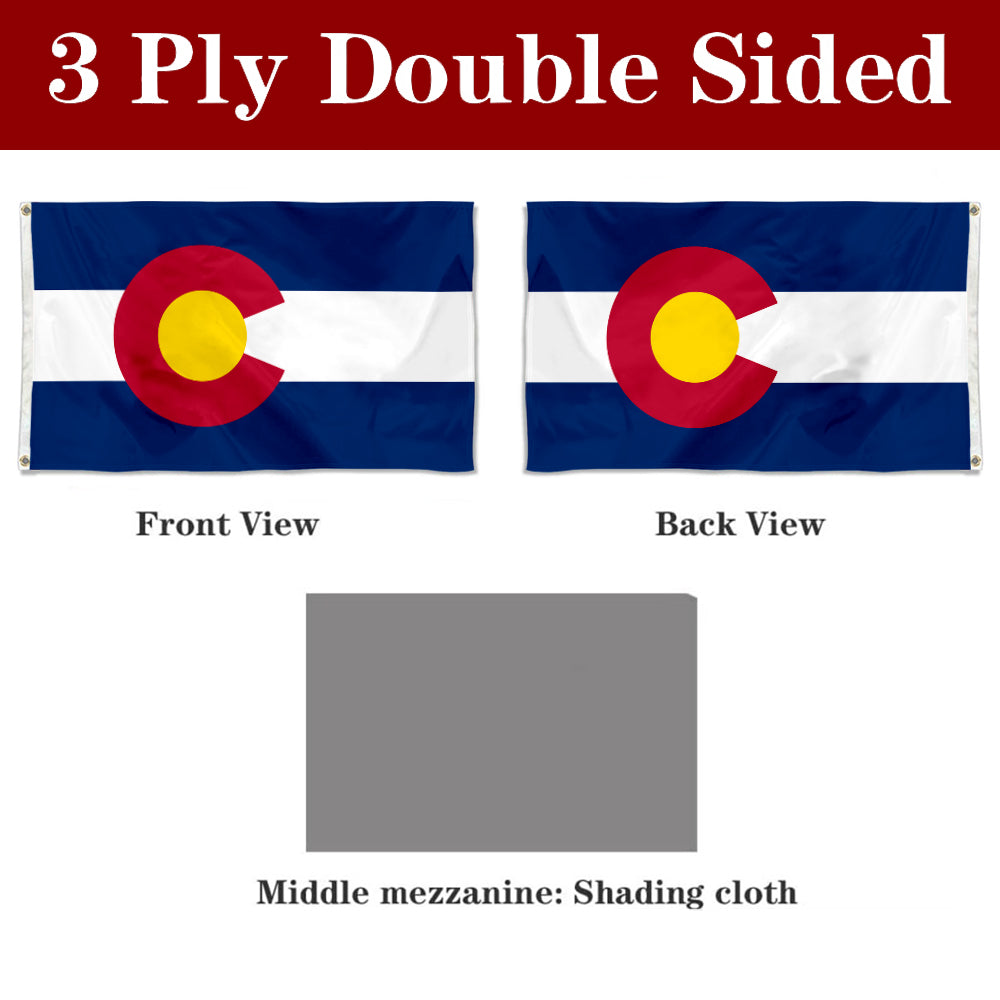 Fyon Colorado Flag Banner