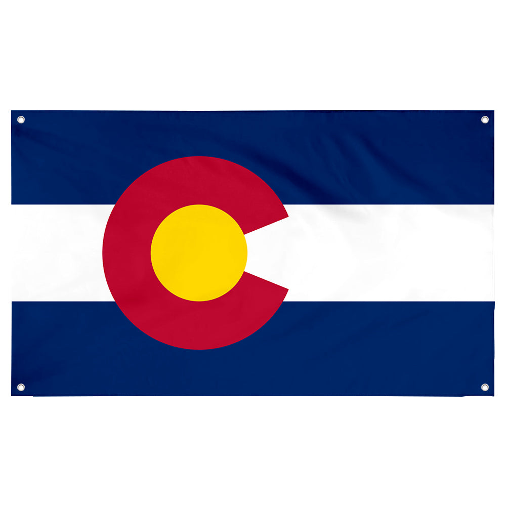 Fyon Colorado Flag Banner