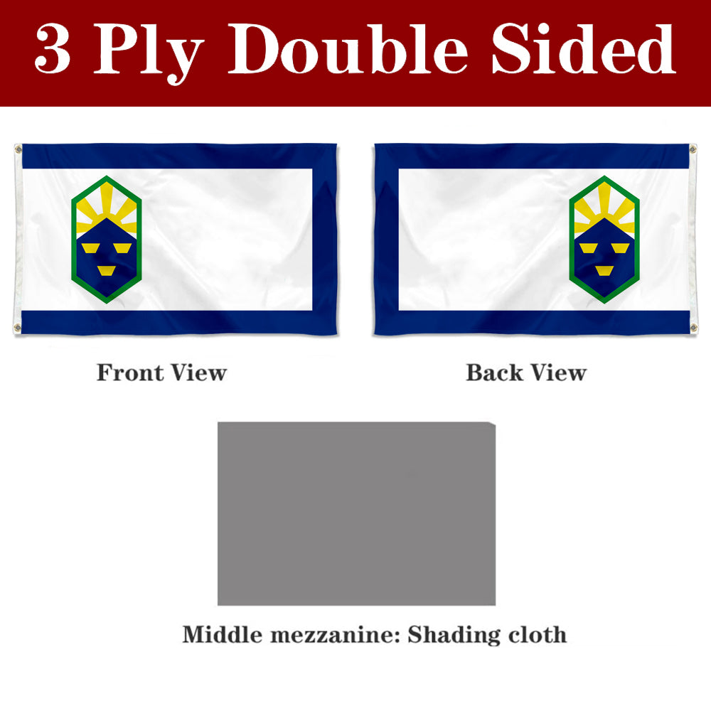 Fyon Colorado Springs, Colorado Flag Banner
