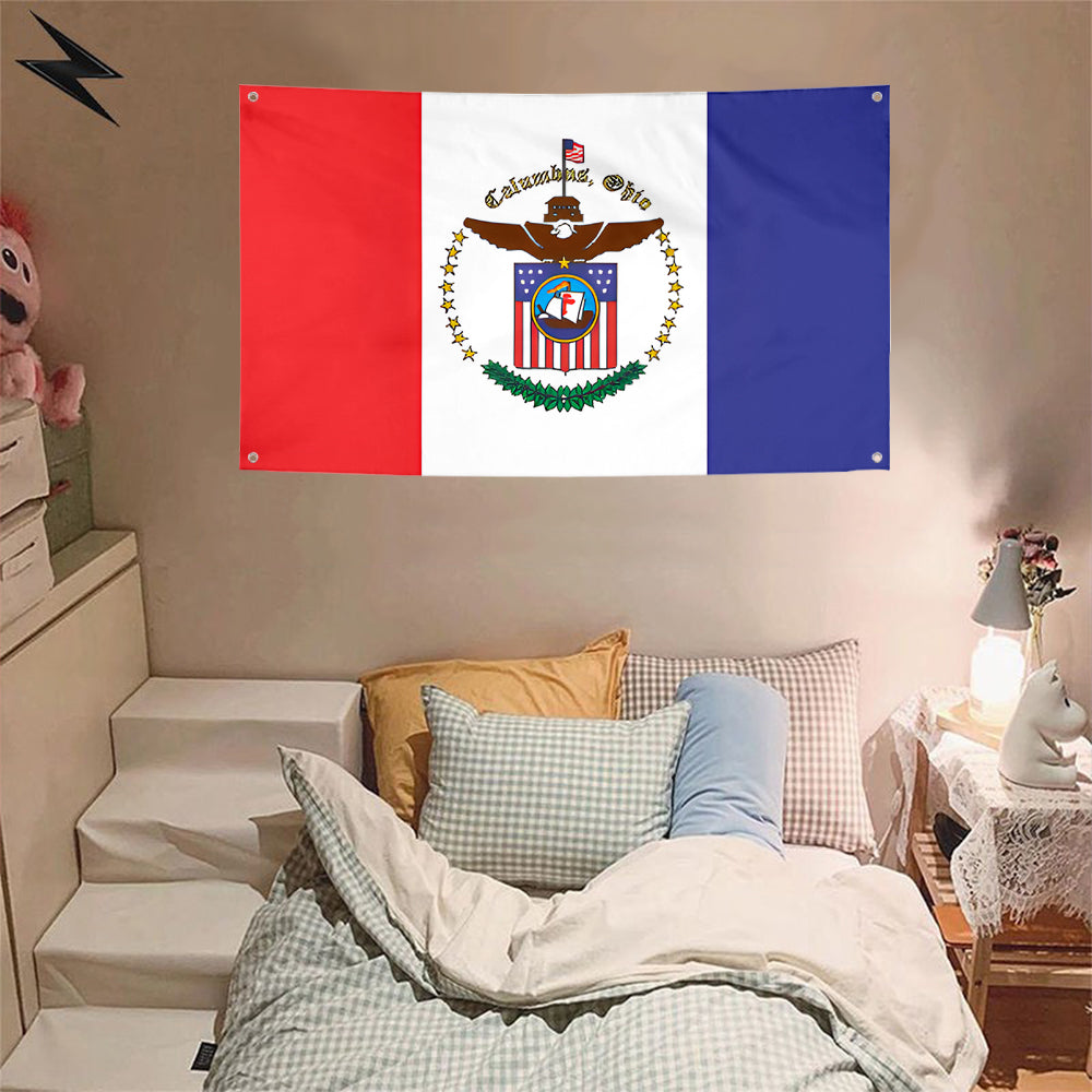 Fyon Columbus, Ohio (1965–1975) Flag Banner
