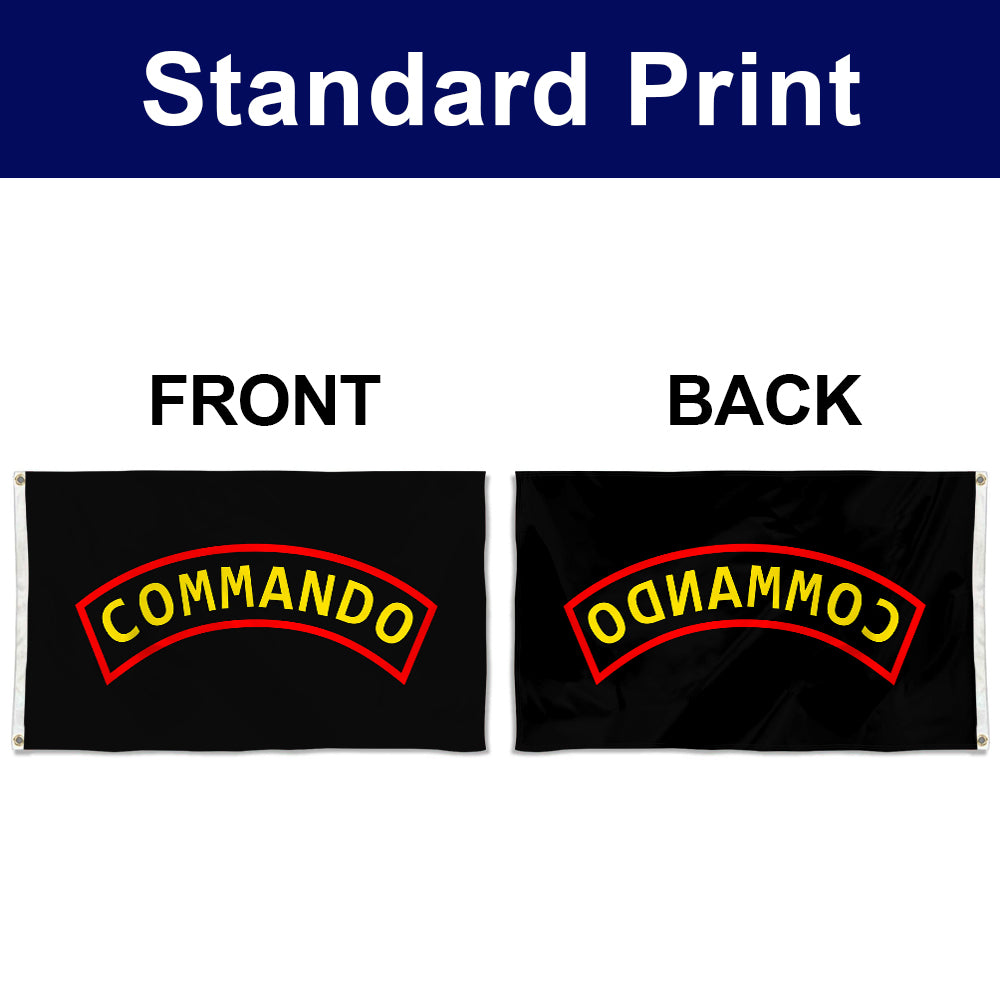 Fyon Double-sided Commando Flag Banner