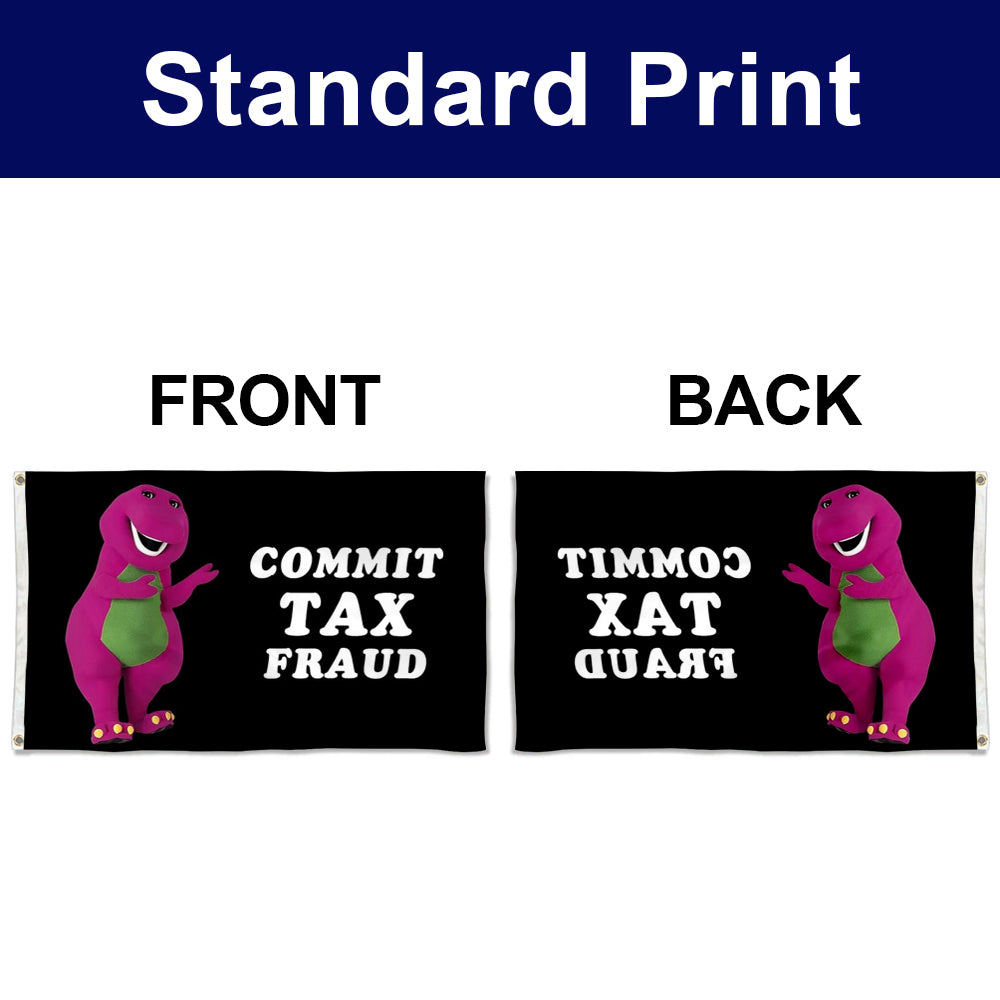 Fyon Commit Tax Fraud Flag Banner