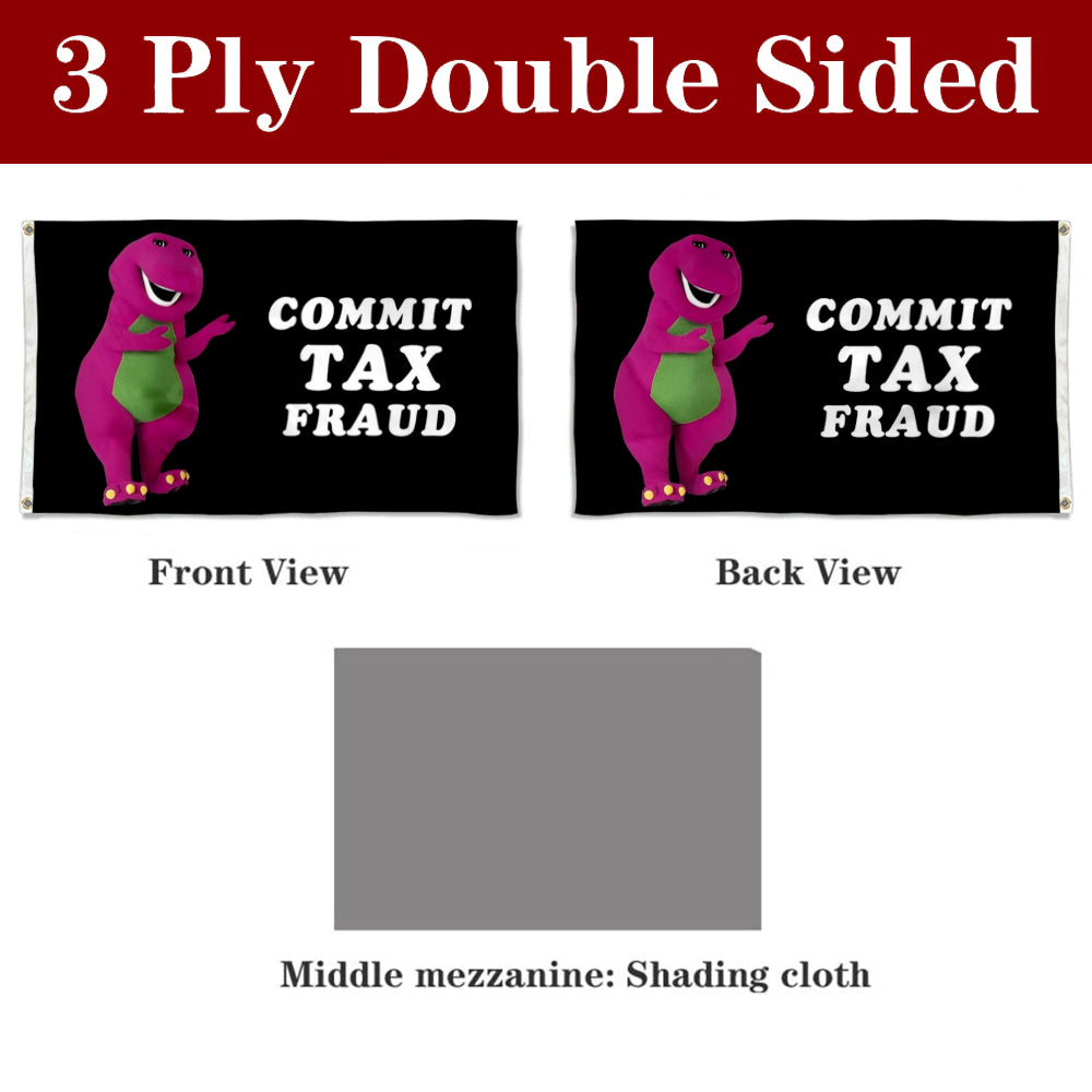 Fyon Commit Tax Fraud Flag Banner