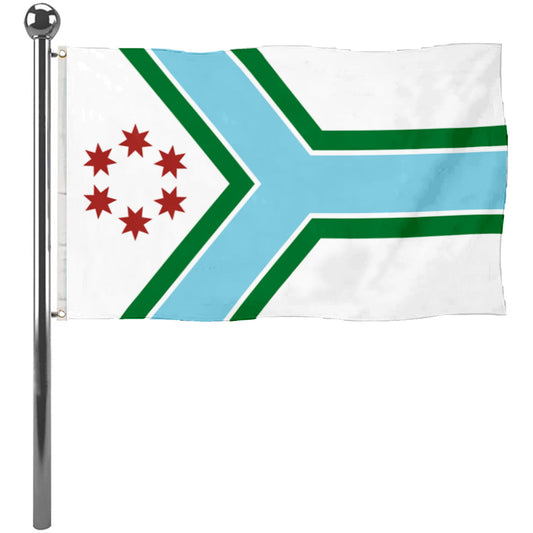 Fyon Cook County Flag Banner