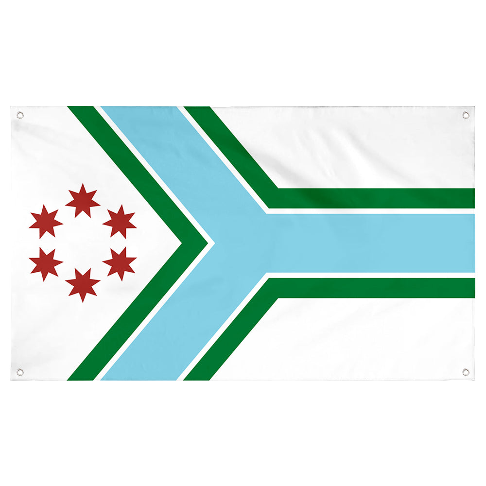Fyon Cook County Flag Banner