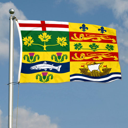 Fyon Coronation standard of Canada (1911) Flag Banner