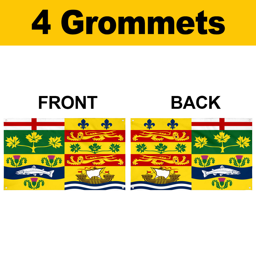 Fyon Coronation standard of Canada (1911) Flag Banner