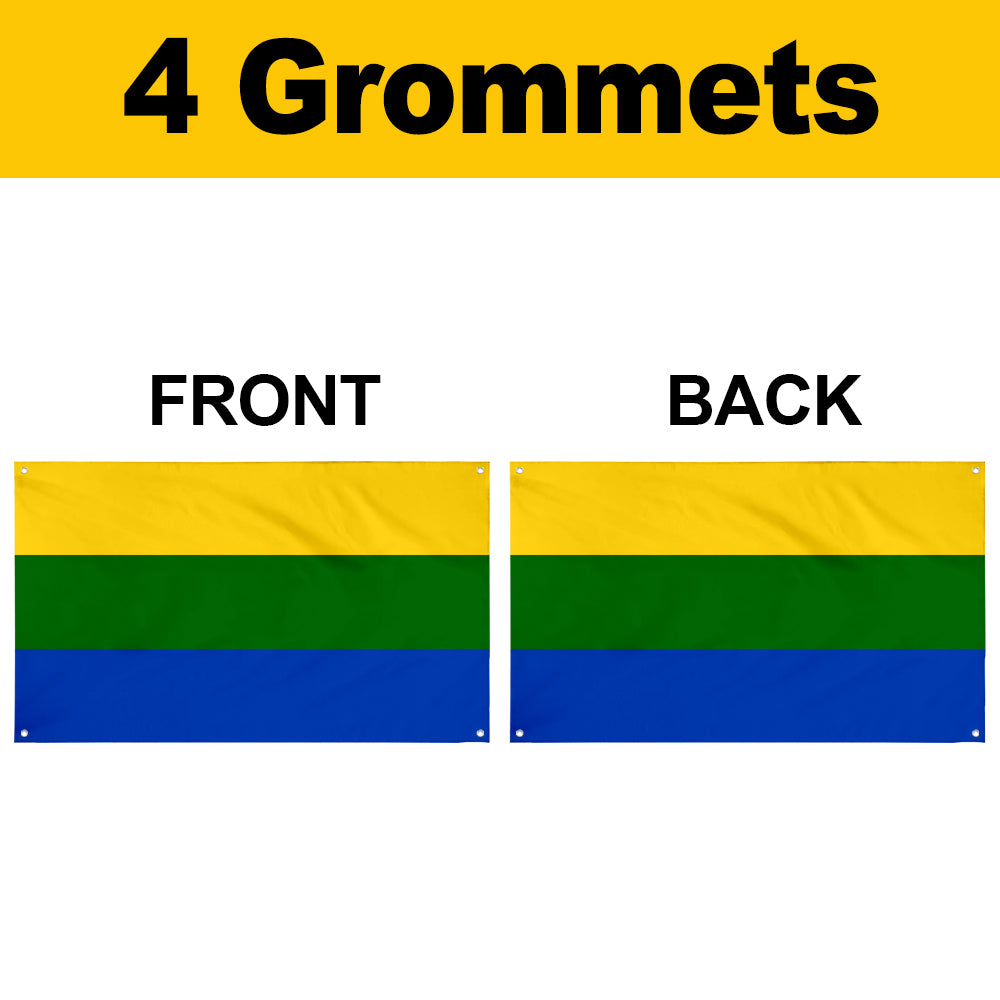 Fyon Corozal, Puerto Rico Flag Banner