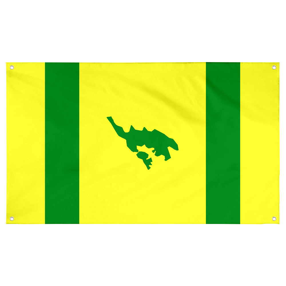 Fyon Municipality of Culebra, Puerto Rico Flag Indoor and outdoor banner