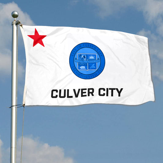Fyon Culver City, California (1940) Flag Banner