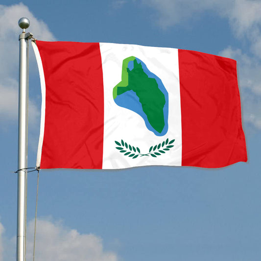 Fyon Cumberland Head, New York Flag Banner