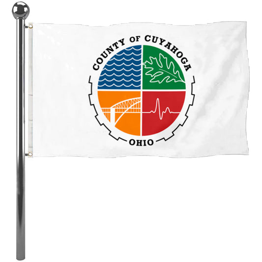 Fyon Cuyahoga County Flag Banner