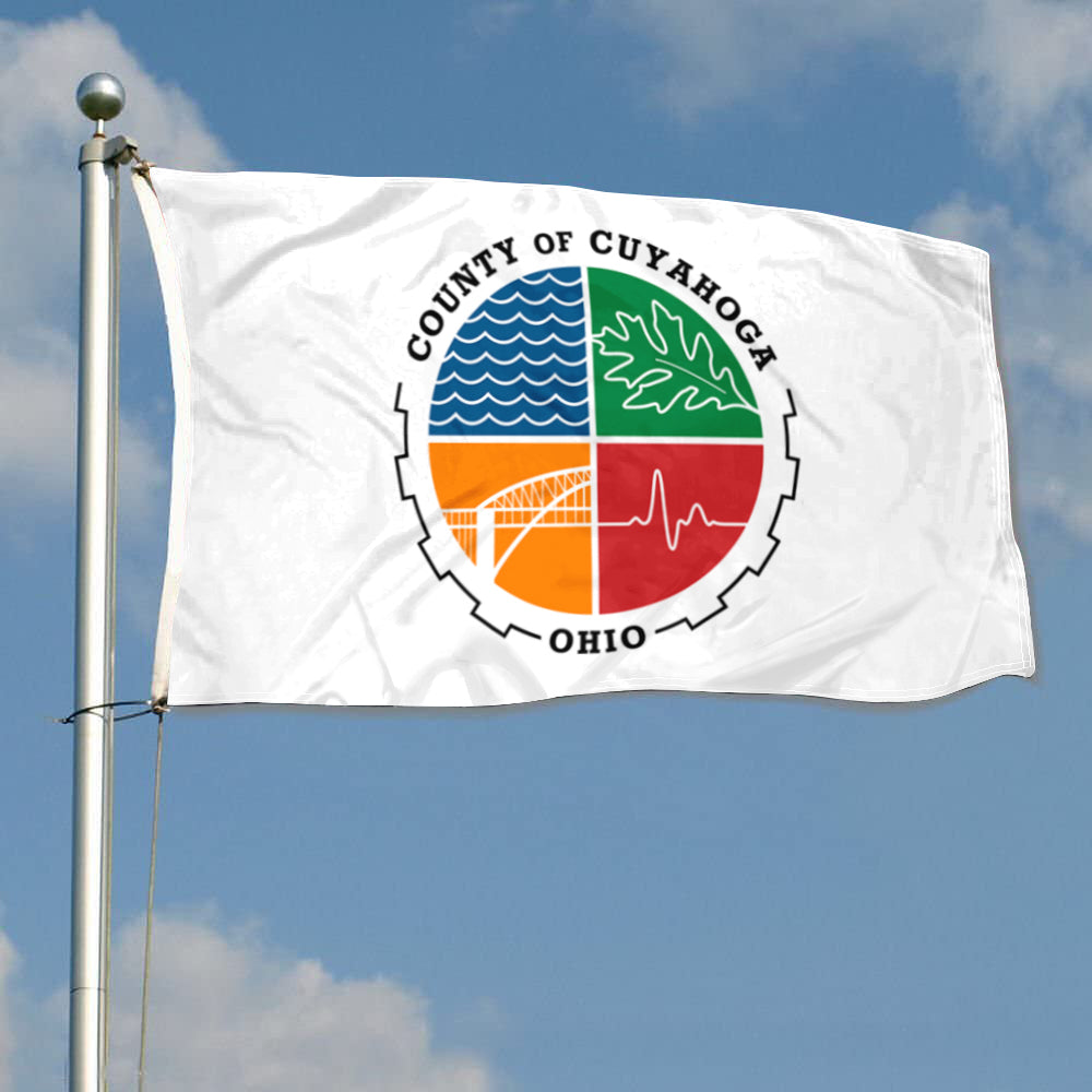 Fyon Cuyahoga County Flag Banner
