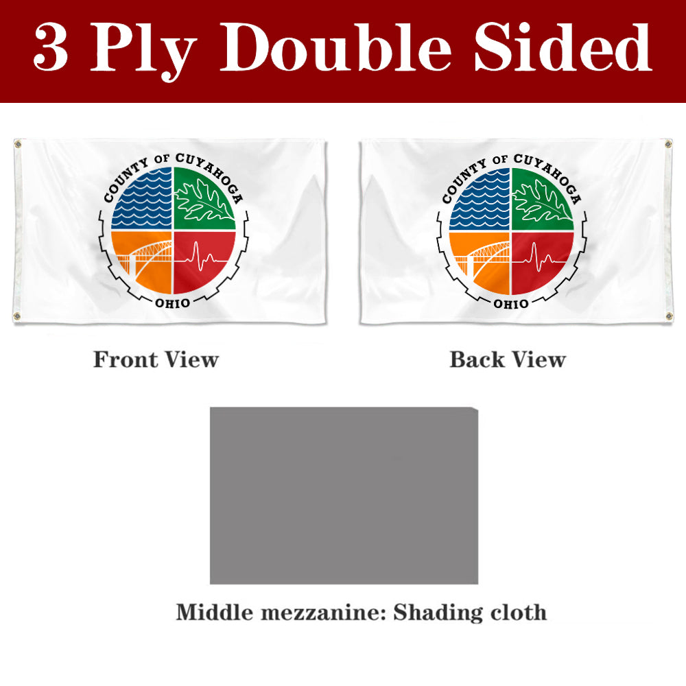 Fyon Cuyahoga County Flag Banner