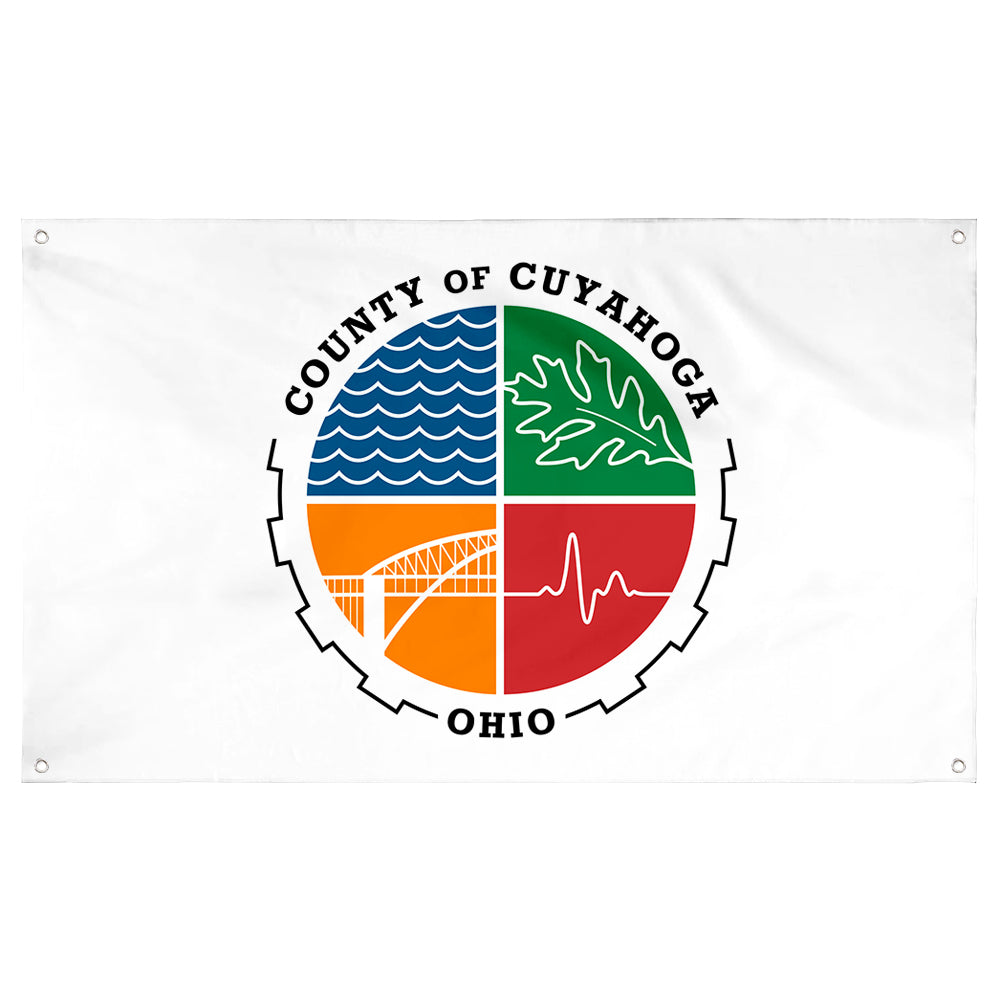 Fyon Cuyahoga County Flag Banner