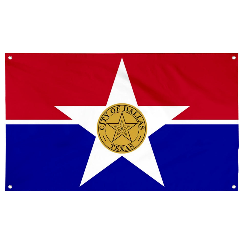 Fyon Dallas,Texas Flag Banner