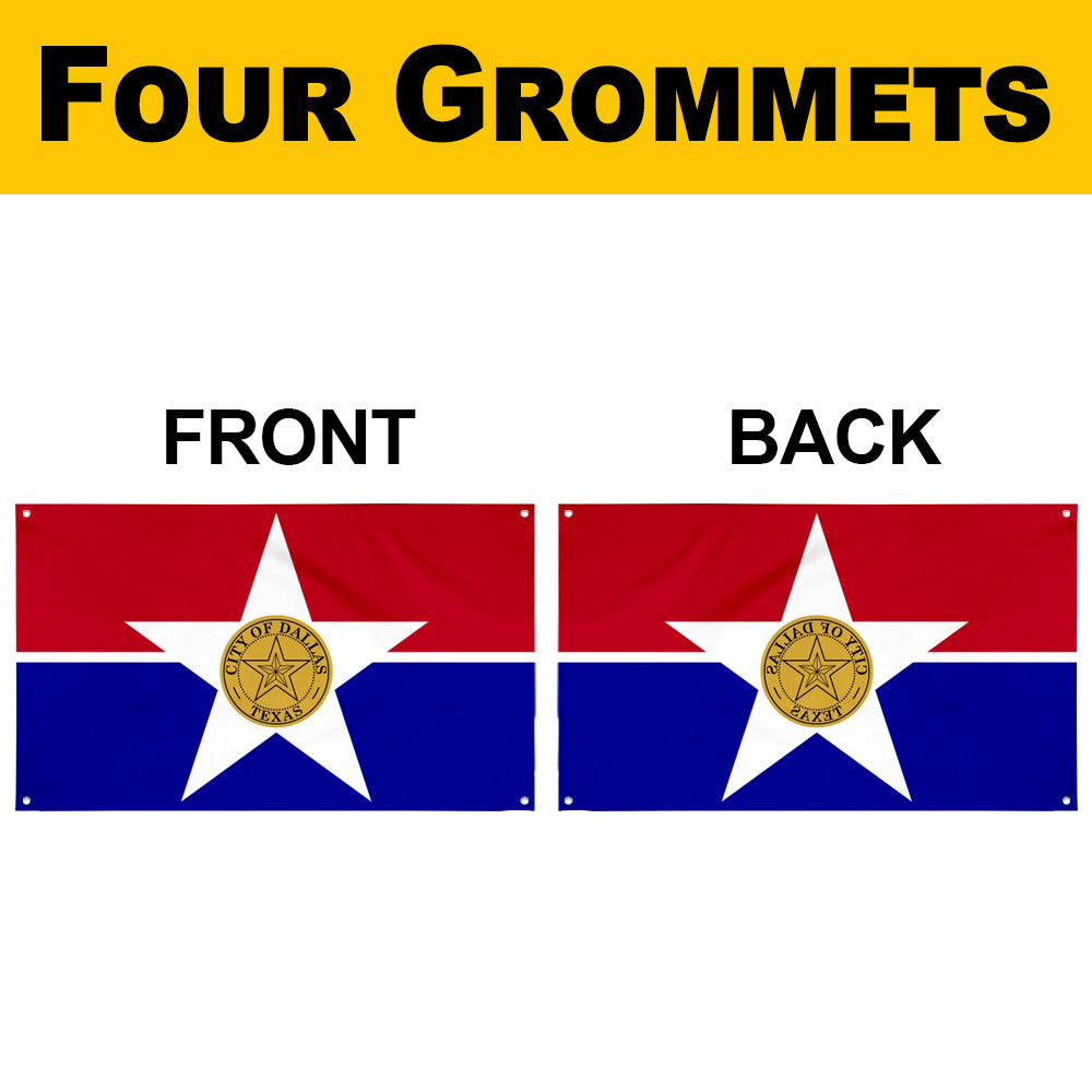 Fyon Dallas,Texas Flag Banner