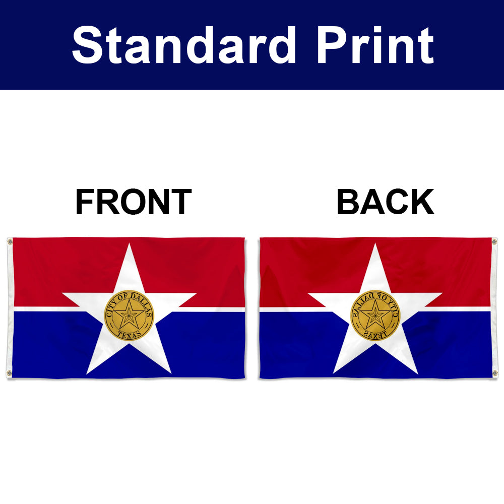 Fyon Dallas,Texas Flag Banner