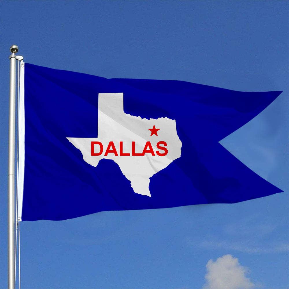 Fyon Dallas,Texas (1954-1967)Flag Banner