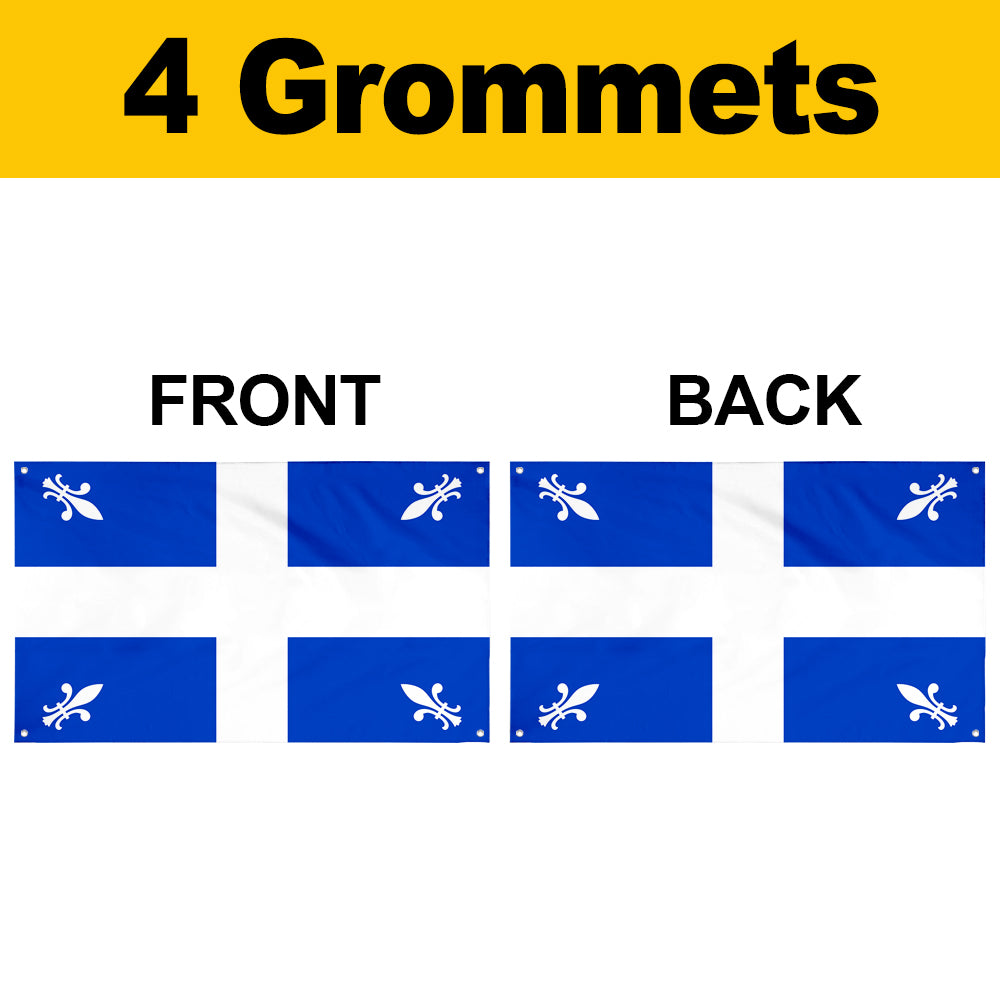 Fyon Drapeau du Québec 1948 Flag Banner